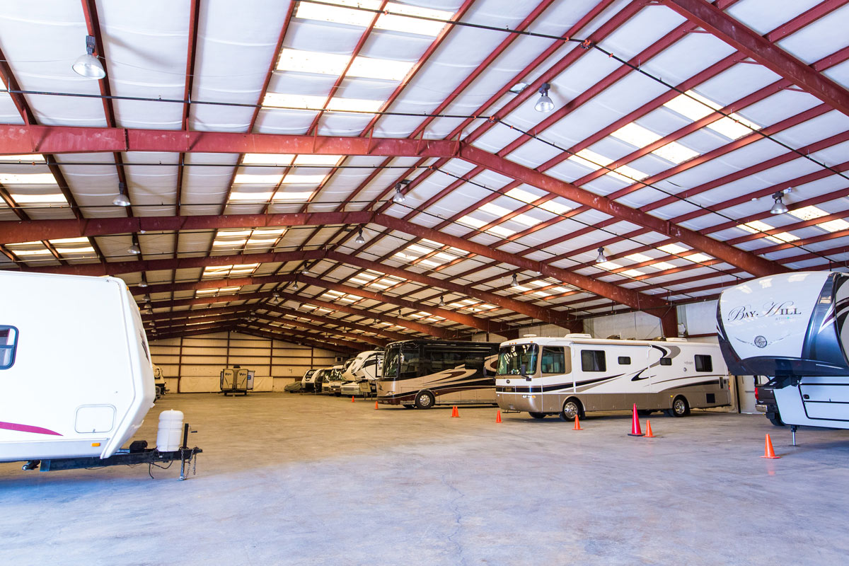 Heated Indoor RV Storage in Cleveland TN