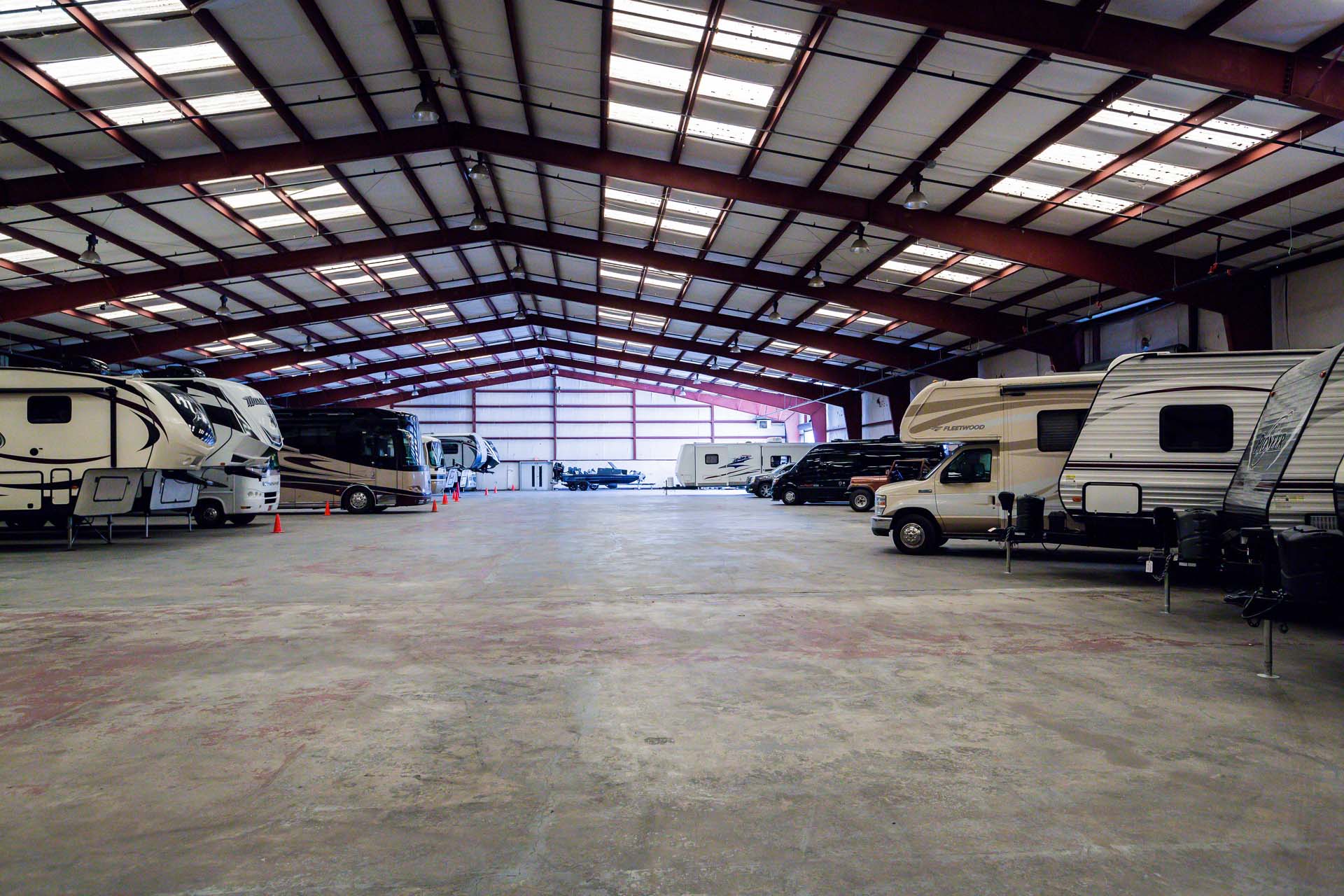 Heated Indoor RV Storage in Cleveland TN